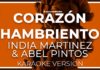 India Martinez y Abel Pintos – Corazón Hambriento