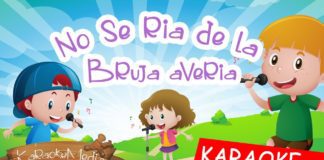 No se ria de la bruja averia (Karaoke infantil) | Cantajuegos | Letra