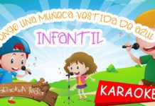 Tengo una muñeca vestida de azul (Karaoke infantil) | Cantajuegos | Letra
