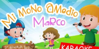 Mi mono Amedio – Marco (Karaoke infantil) | Cantajuegos | Letra