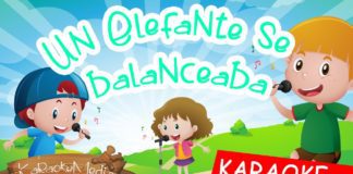 Un elefante se balanceaba (Karaoke infantil) | Cantajuegos | Letra
