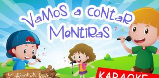 Vamos a contar mentiras (Karaoke infantil) | Cantajuegos | Letra