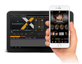 karaokemedia pro x y app listados karaoke