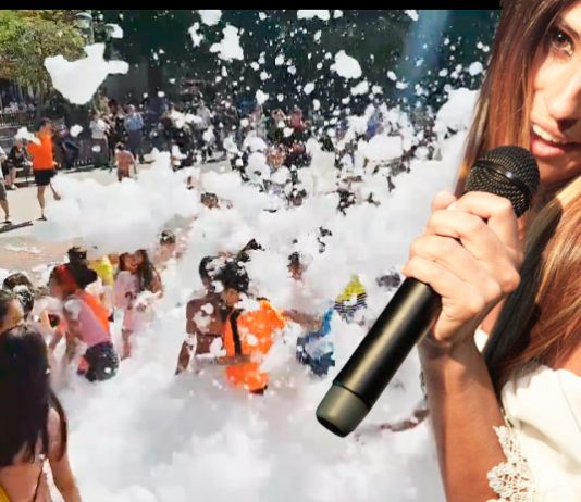 ¿Fiesta de la Espuma con Karaoke? ¡Si, has oído bien! Fiesta de la Espuma