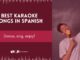 Best karaoke songs in spanish