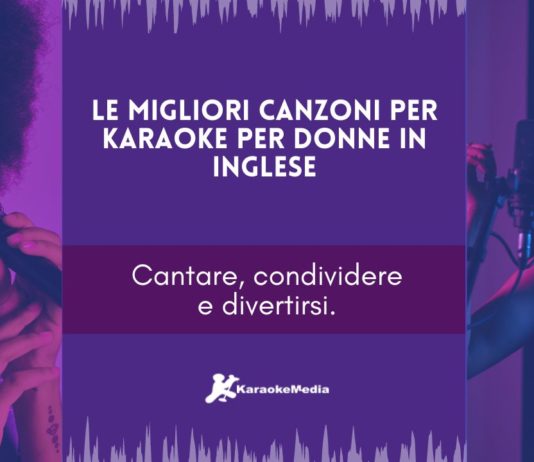 canzoni per karaoke per donne in inglese
