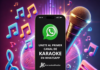 Descubre el Canal de Karaoke en WhatsApp que Está Revolucionando la Forma de Cantar karaoke en whatsapp
