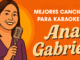 Las mejores canciones de Ana Gabriel para karaoke Ana gabriel version dibujo con el texto MEJORES CANCIONES PARA KARAOKE DE ANA GABRIEL