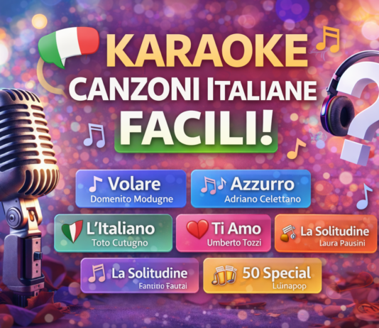 Karaoke Canzoni Italiane Facili