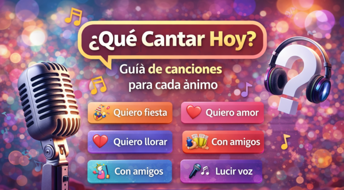 🎤 ¿Qué cantar hoy? Guía definitiva para elegir tu próxima canción de karaoke