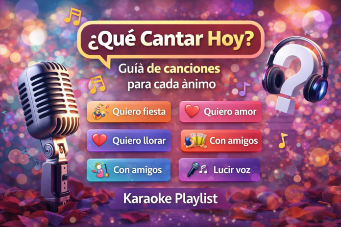 que cantar hoy
