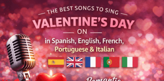 Valentine's Day karaoke