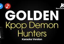 Golden – KPop Demon Hunters (Karaoke con Letra)