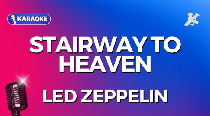 Stairway to heaven – Instrumental track – Led Zeppelin (Karaoke con Letra)