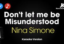 Don’t let me be Misunderstood – Nina Simone (Karaoke con Testo)