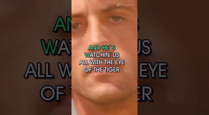 EYE OF THE TIGER – SURVIVOR (Karaoke con Letra)