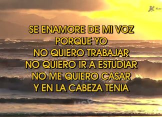 LA GUITARRA – LOS AUTENTICOS DECADENTES (Karaoke with Lyrics)