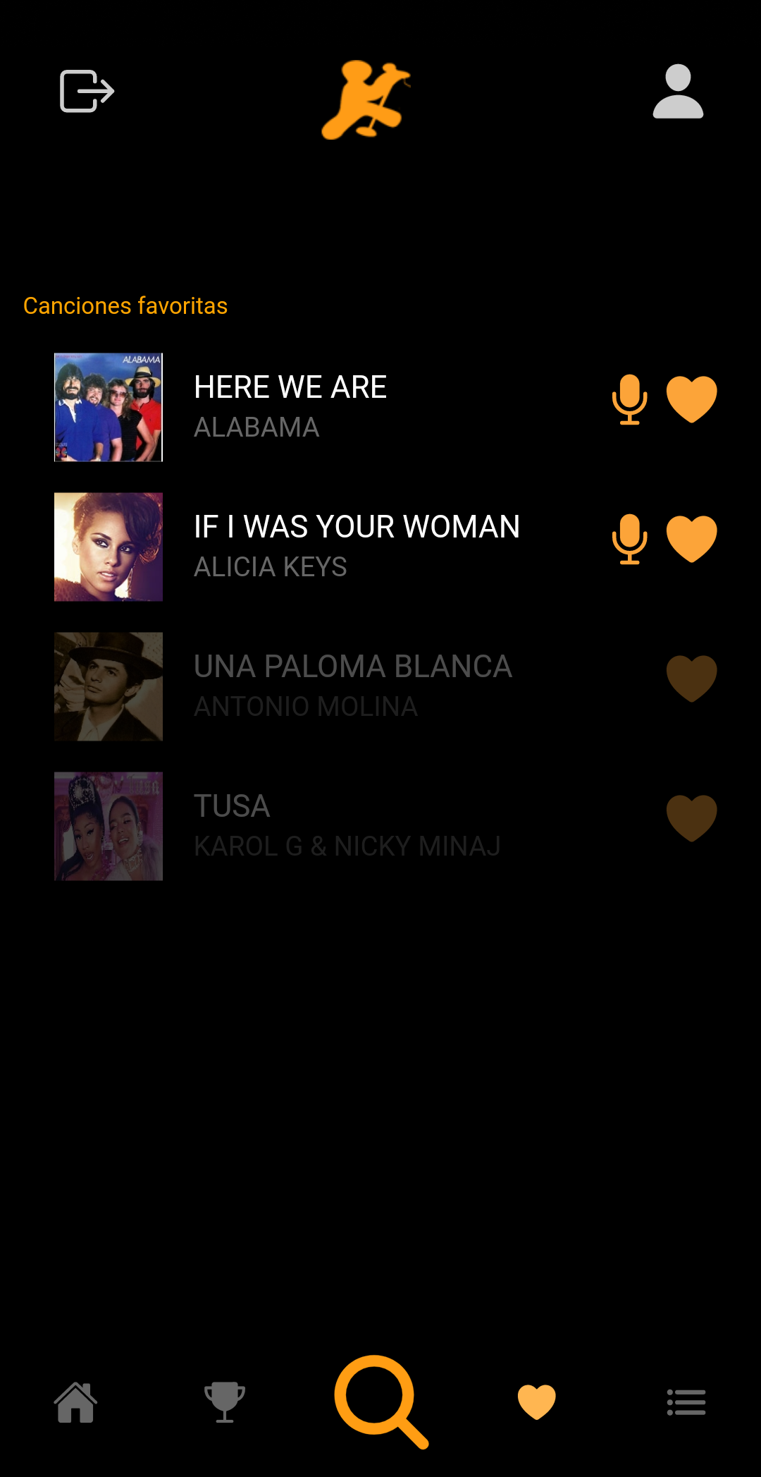 captura listados Karaokemedia Pro X
