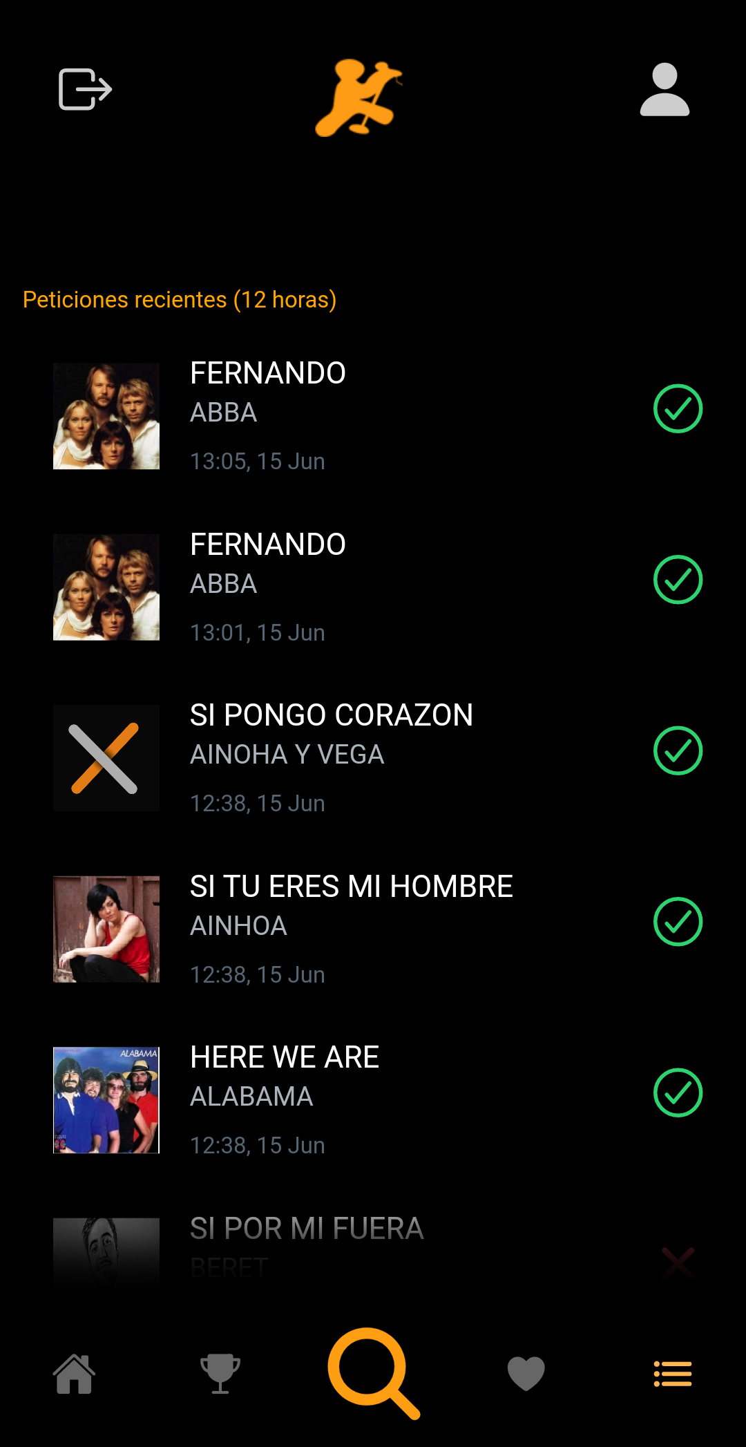 captura listados Karaokemedia Pro X