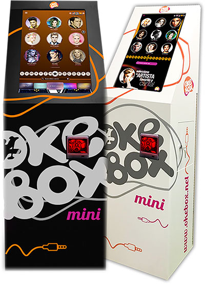 Okebox Mini – Maquina de karaoke Okebox Mini - Maquina de karaoke