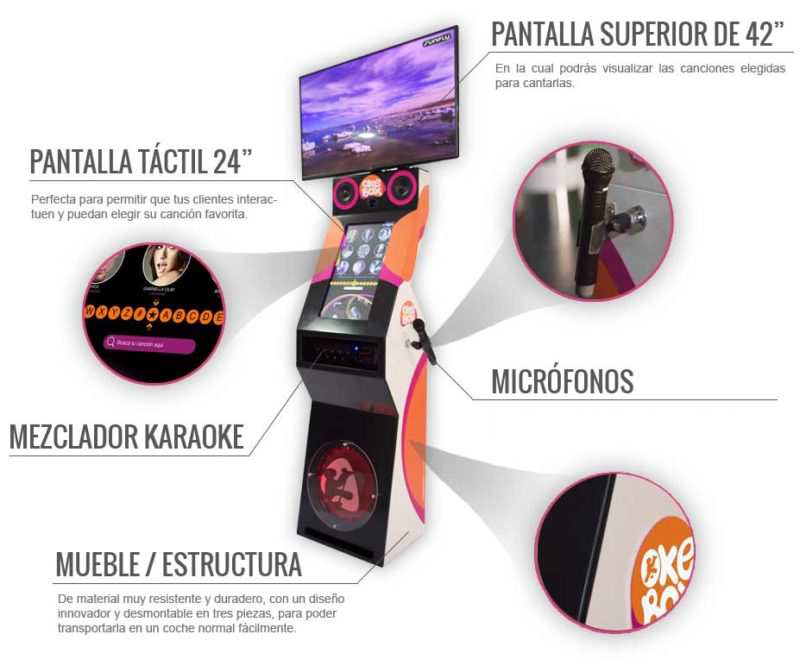 Okebox Maquina de karaoke Okebox Maquina de karaoke