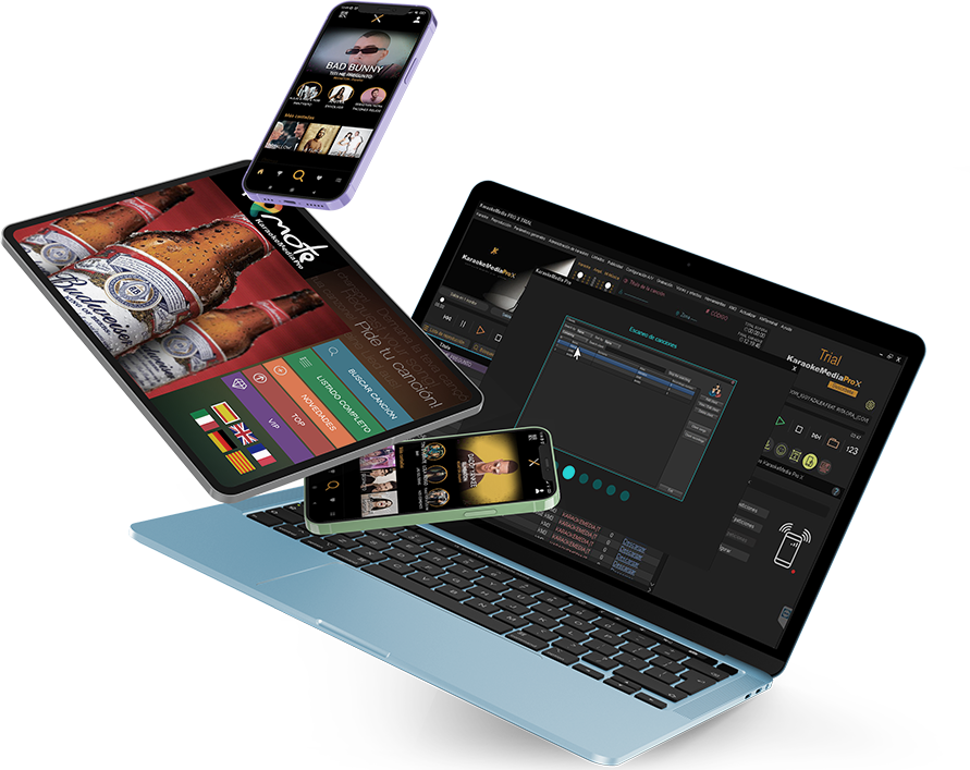 KaraokeMedia ® Karaoke Online y Programas Profesionales para Cantar