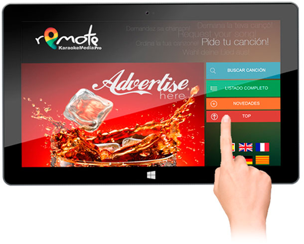 karaoke-tactil