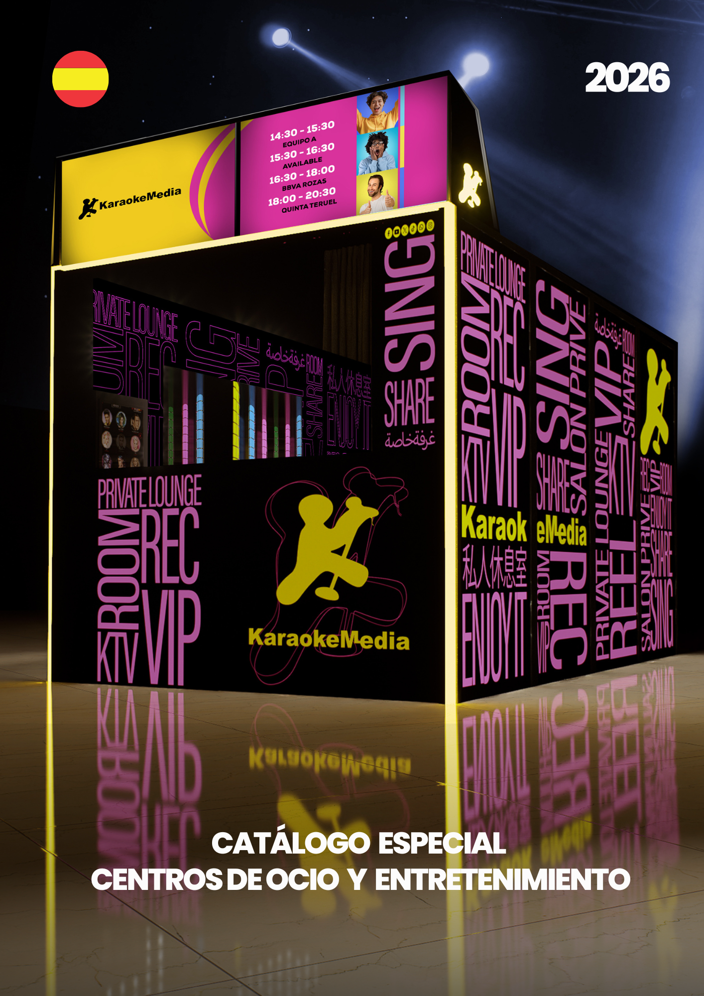 Catalogo soluciones profesionales para empresas y maquinas de karaoke 2025