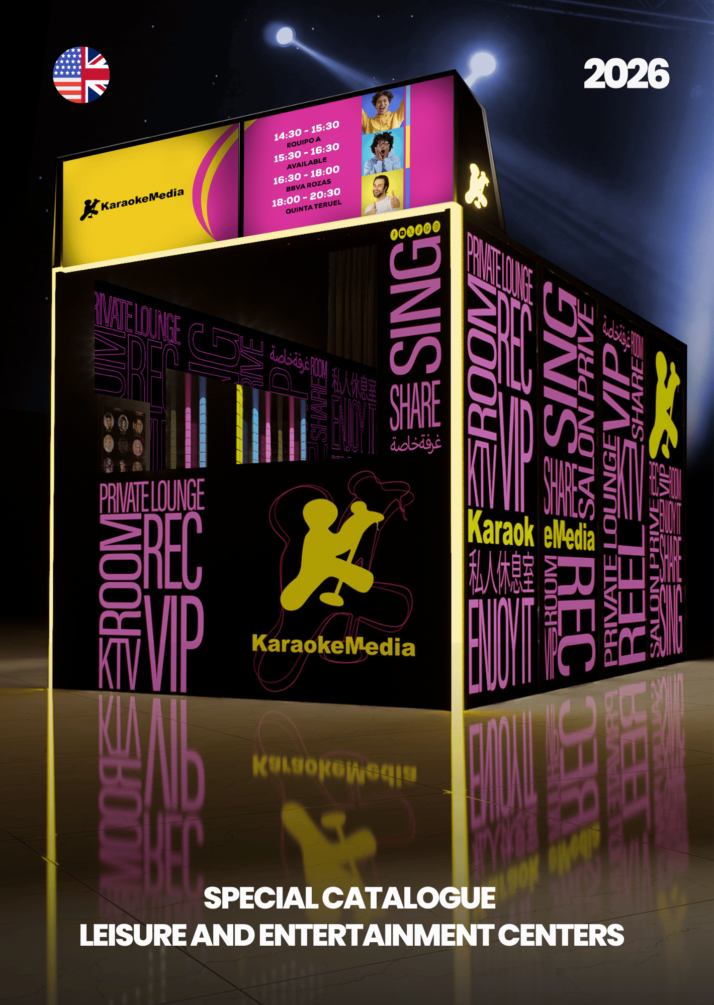 Catalog professional solutions for companies and karaoke machines 2025